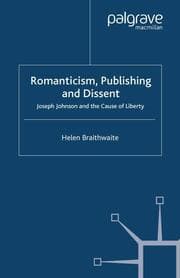 Cover von Romanticism, Publishing and Dissent