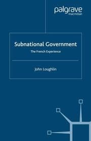 Cover von Subnational Government