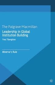 Cover von Leadership in Global Institution Building