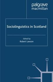 Cover von Sociolinguistics in Scotland