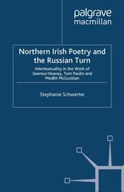 Cover von Northern Irish Poetry and the Russian Turn