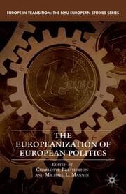 Cover von The Europeanization of European Politics