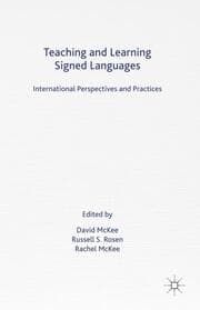 Cover von Teaching and Learning Signed Languages