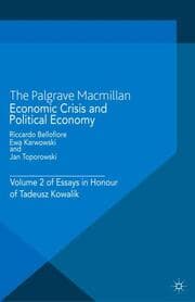 Cover von Economic Crisis and Political Economy