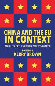 Cover von China and the EU in Context