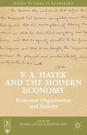 Cover von F. A. Hayek and the Modern Economy