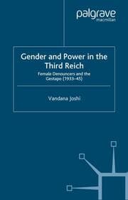 Cover von Gender and Power in the Third Reich