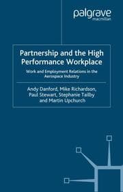 Cover von Partnership and the High Performance Workplace