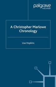Cover von A Christopher Marlowe Chronology