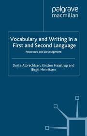 Cover von Vocabulary and Writing in a First and Second Language