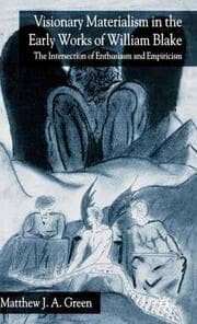 Cover von Visionary Materialism in the Early Works of William Blake