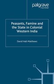 Cover von Peasants, Famine and the State in Colonial Western India
