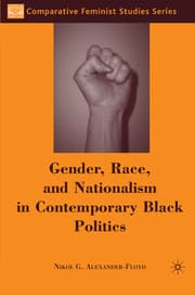 Cover von Gender, Race, and Nationalism in Contemporary Black Politics