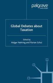 Cover von Global Debates About Taxation