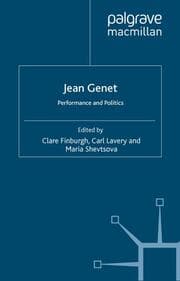 Cover von Jean Genet: Performance and Politics