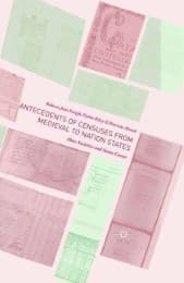 Cover von Antecedents of Censuses from Medieval to Nation States