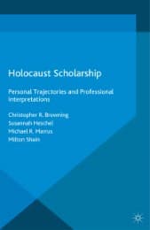 Cover von Holocaust Scholarship