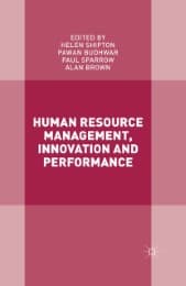 Cover von Human Resource Management, Innovation and Performance