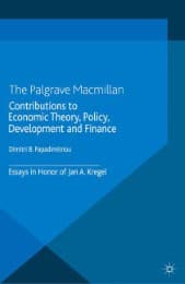 Cover von Contributions to Economic Theory, Policy, Development and Finance
