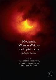 Cover von Modernist Women Writers and Spirituality