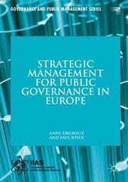 Cover von Strategic Management for Public Governance in Europe