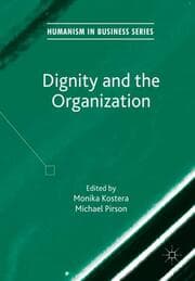 Cover von Dignity and the Organization