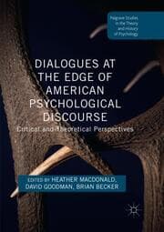 Cover von Dialogues at the Edge of American Psychological Discourse