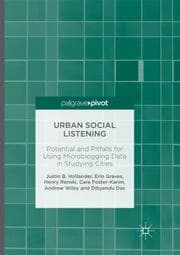 Cover von Urban Social Listening