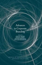 Cover von Advances in Corporate Branding