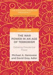 Cover von The War Power in an Age of Terrorism