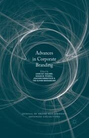 Cover von Advances in Corporate Branding