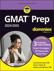 Cover von GMAT Prep 2024/2025 For Dummies with Online Practice (GMAT Focus Edition)