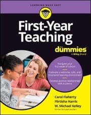 Cover von First-Year Teaching For Dummies