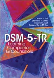 Cover von DSM-5-TR Learning Companion for Counselors