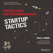 Cover von Disciplined Entrepreneurship Startup Tactics