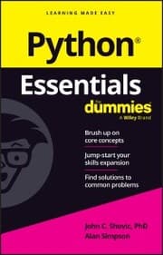 Cover von Python Essentials For Dummies