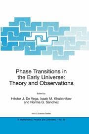 Cover von Phase Transitions in the Early Universe: Theory and Observations