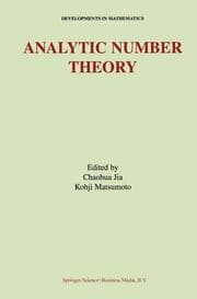 Cover von Analytic Number Theory