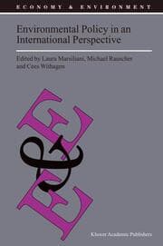 Cover von Environmental Policy in an International Perspective