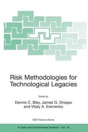 Cover von Risk Methodologies for Technological Legacies