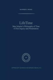 Cover von LifeTime.Max Scheler's Philosophy of Time