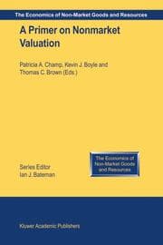 Cover von A Primer on Nonmarket Valuation