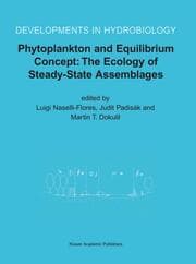 Cover von Phytoplankton and Equilibrium Concept: The Ecology of Steady-State Assemblages