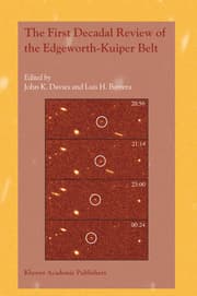 Cover von The First Decadal Review of the Edgeworth-Kuiper Belt