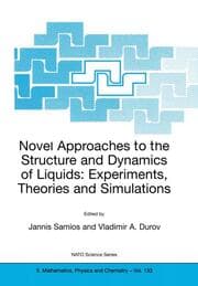 Cover von Novel Approaches to the Structure and Dynamics of Liquids: Experiments, Theories and Simulations