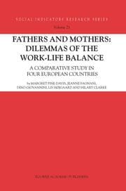 Cover von Fathers and Mothers: Dilemmas of the Work-Life Balance