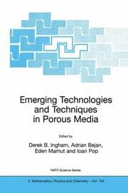 Cover von Emerging Technologies and Techniques in Porous Media