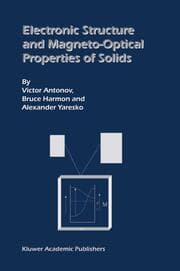 Cover von Electronic Structure and Magneto-Optical Properties of Solids