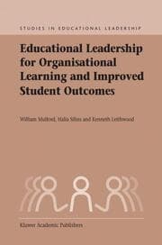 Cover von Educational Leadership for Organisational Learning and Improved Student Outcomes