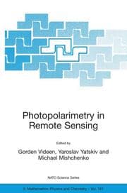 Cover von Photopolarimetry in Remote Sensing